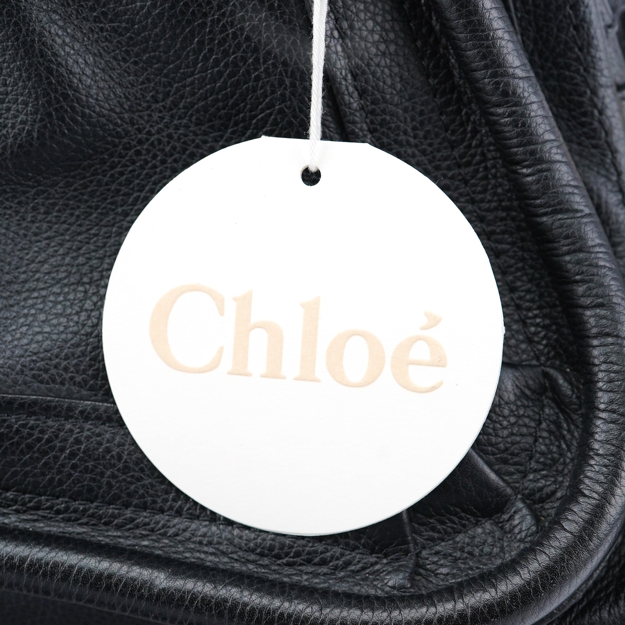 Black Leather Paraty 2-Way Shoulder Bag