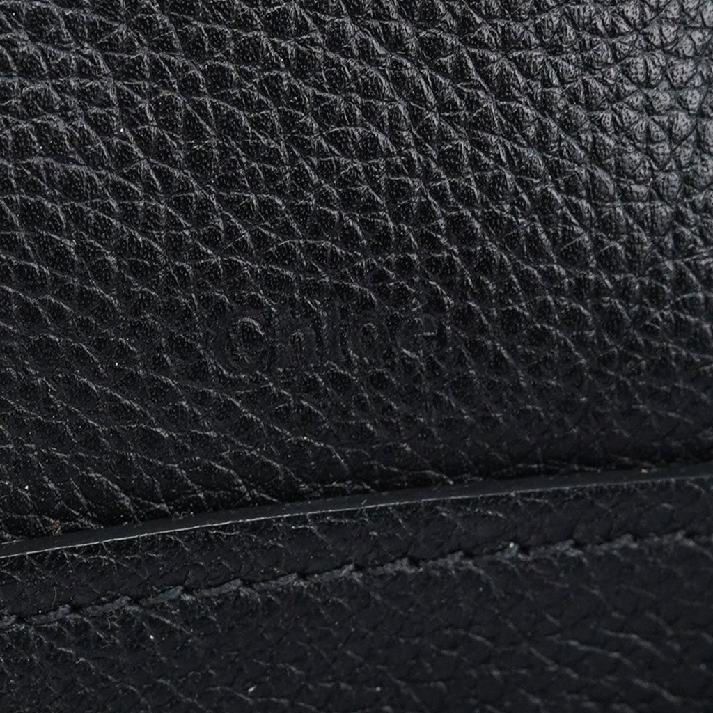 Black Leather Paraty 2-Way Shoulder Bag