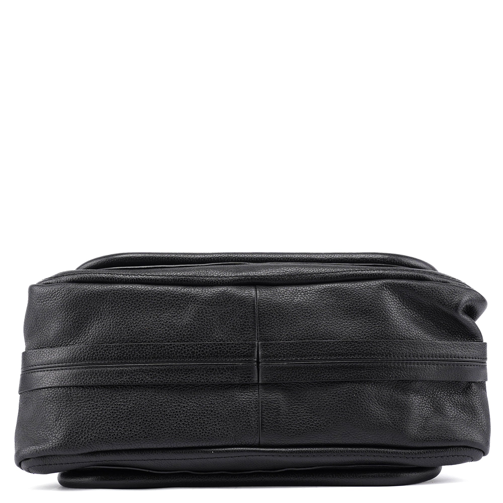 Black Leather Paraty 2-Way Shoulder Bag