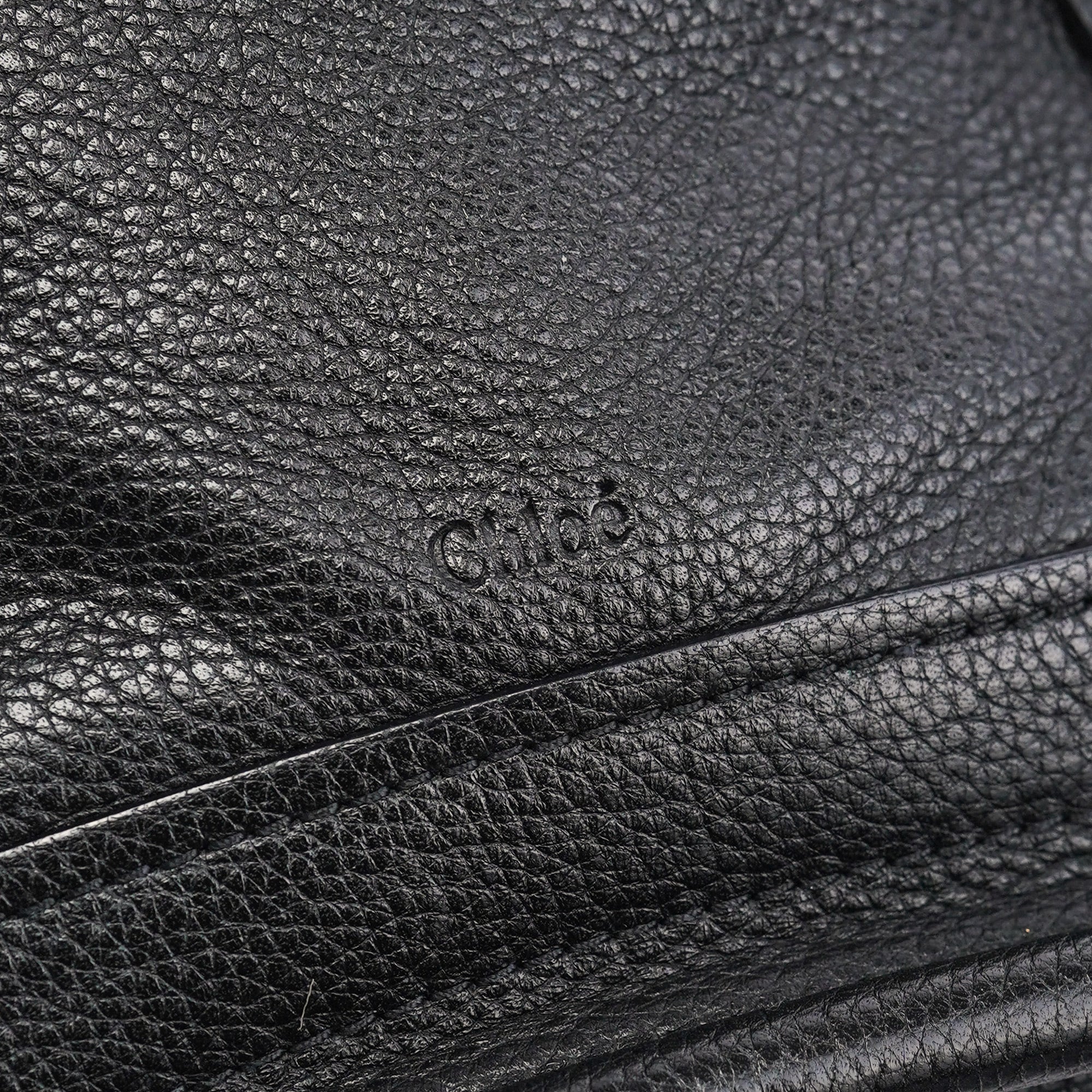 Black Leather Paraty 2-Way Shoulder Bag