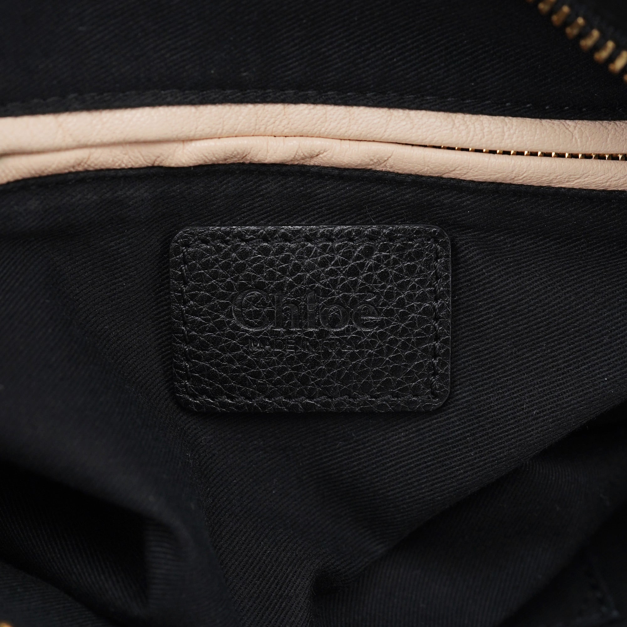 Black Leather Paraty Handbag