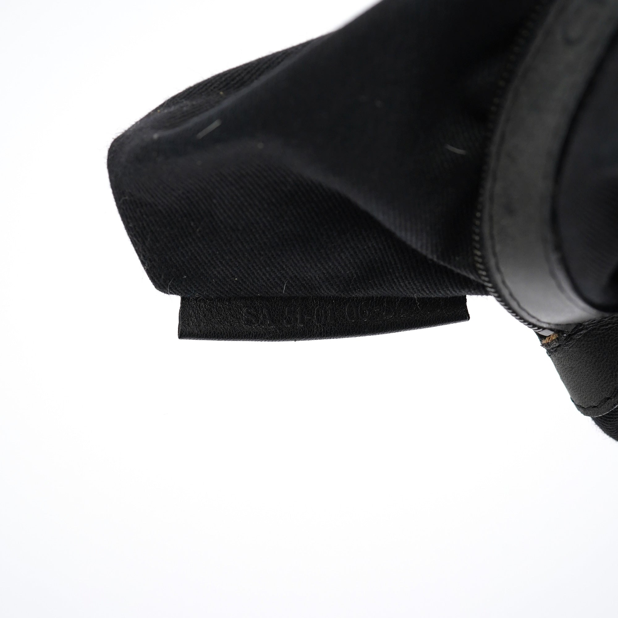 Black Leather Silverado Shoulder Bag