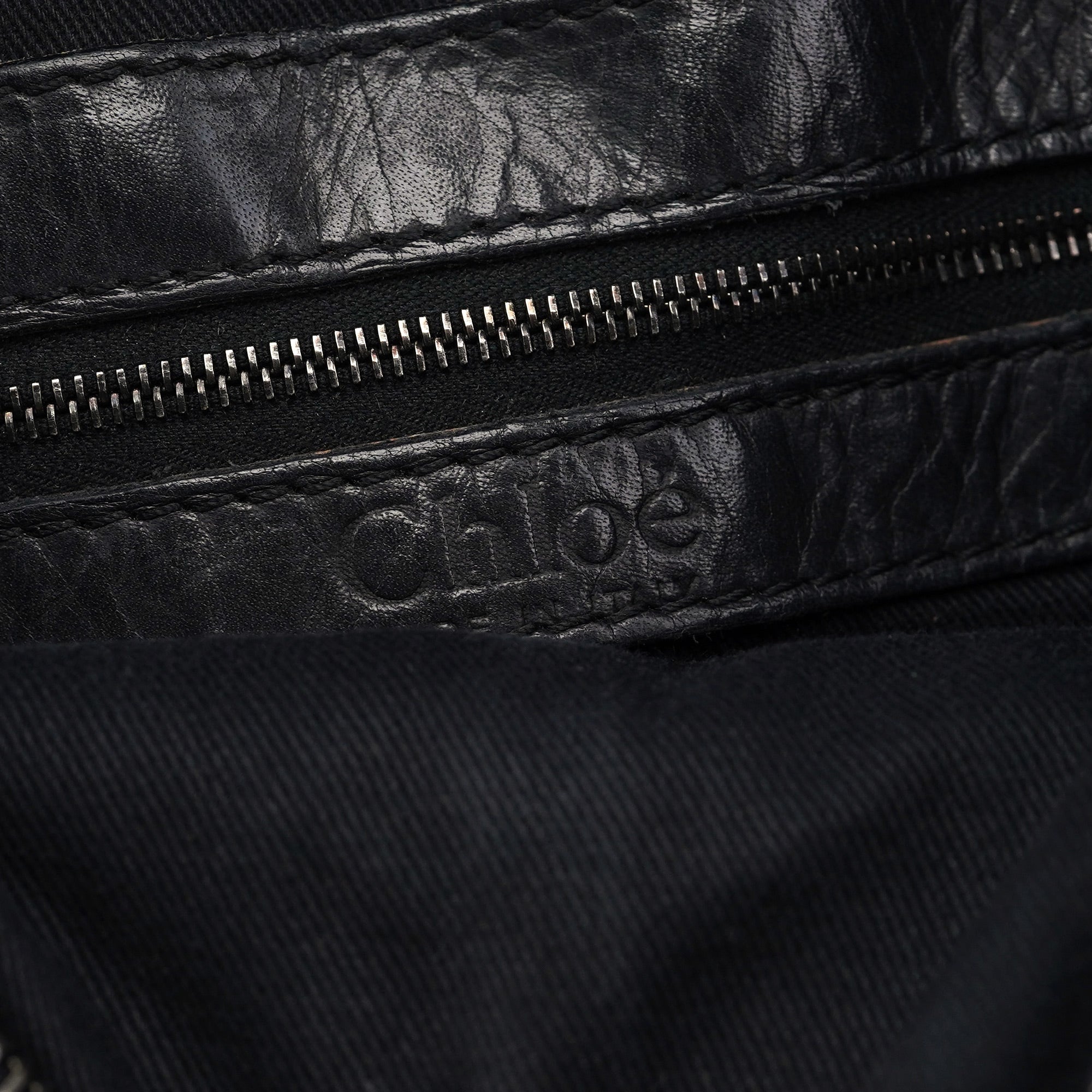 Black Leather Silverado Shoulder Bag