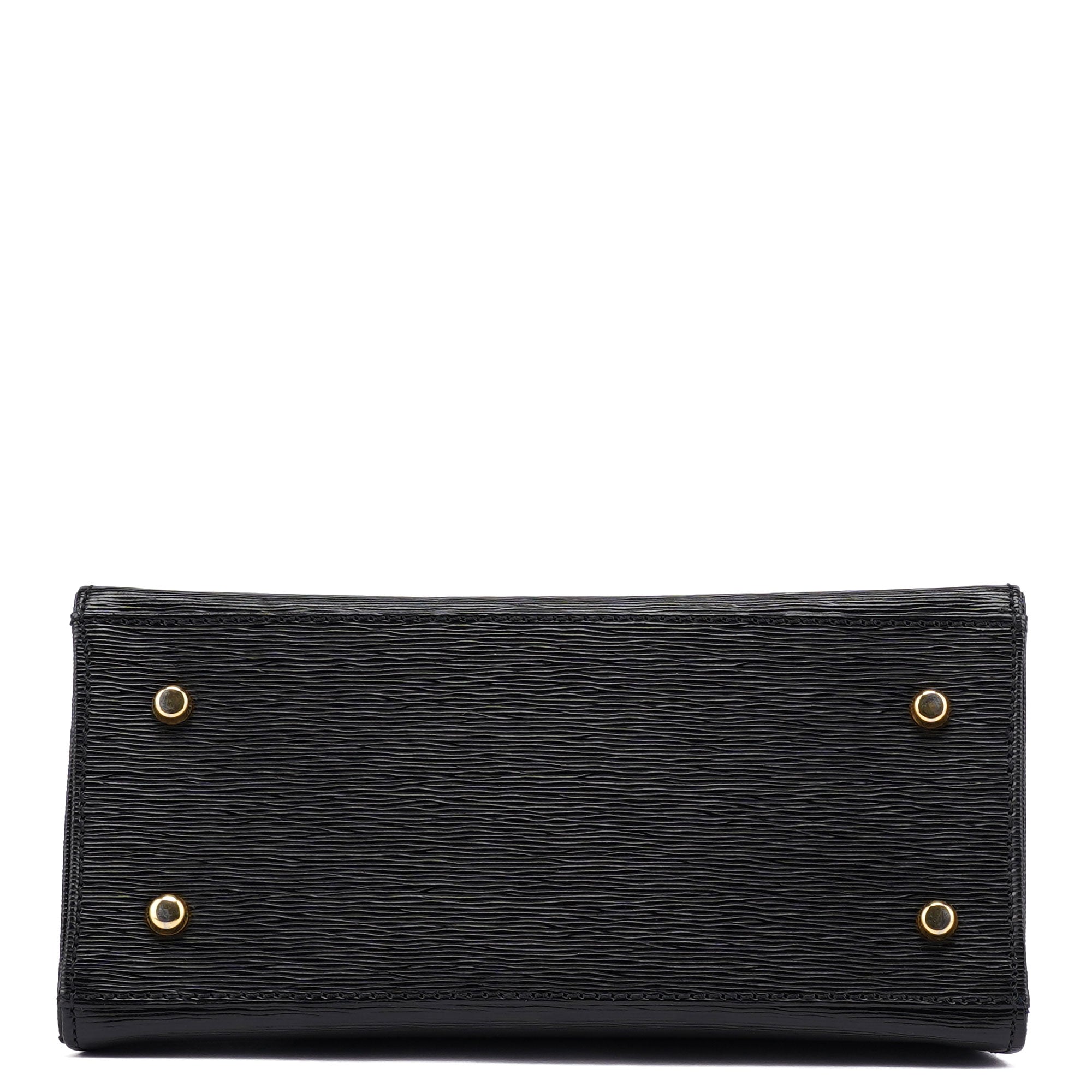 Black Leather Small Handbag