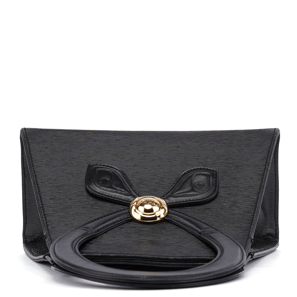 Black Leather Small Handbag