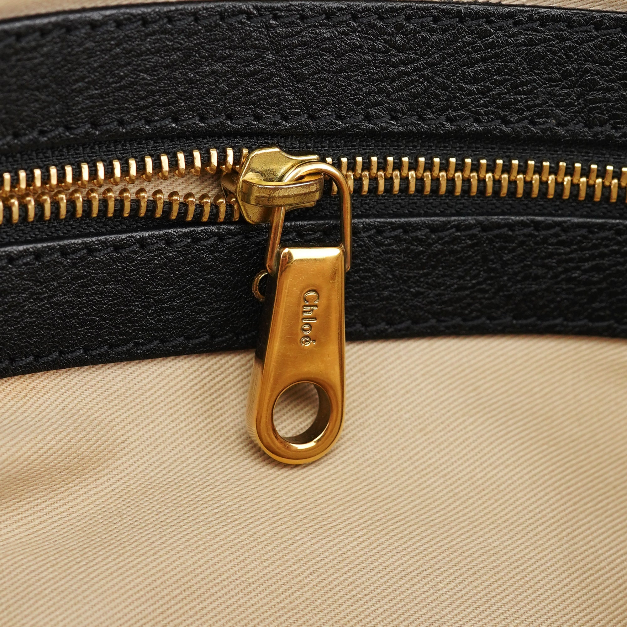 Black Leather Tote Bag