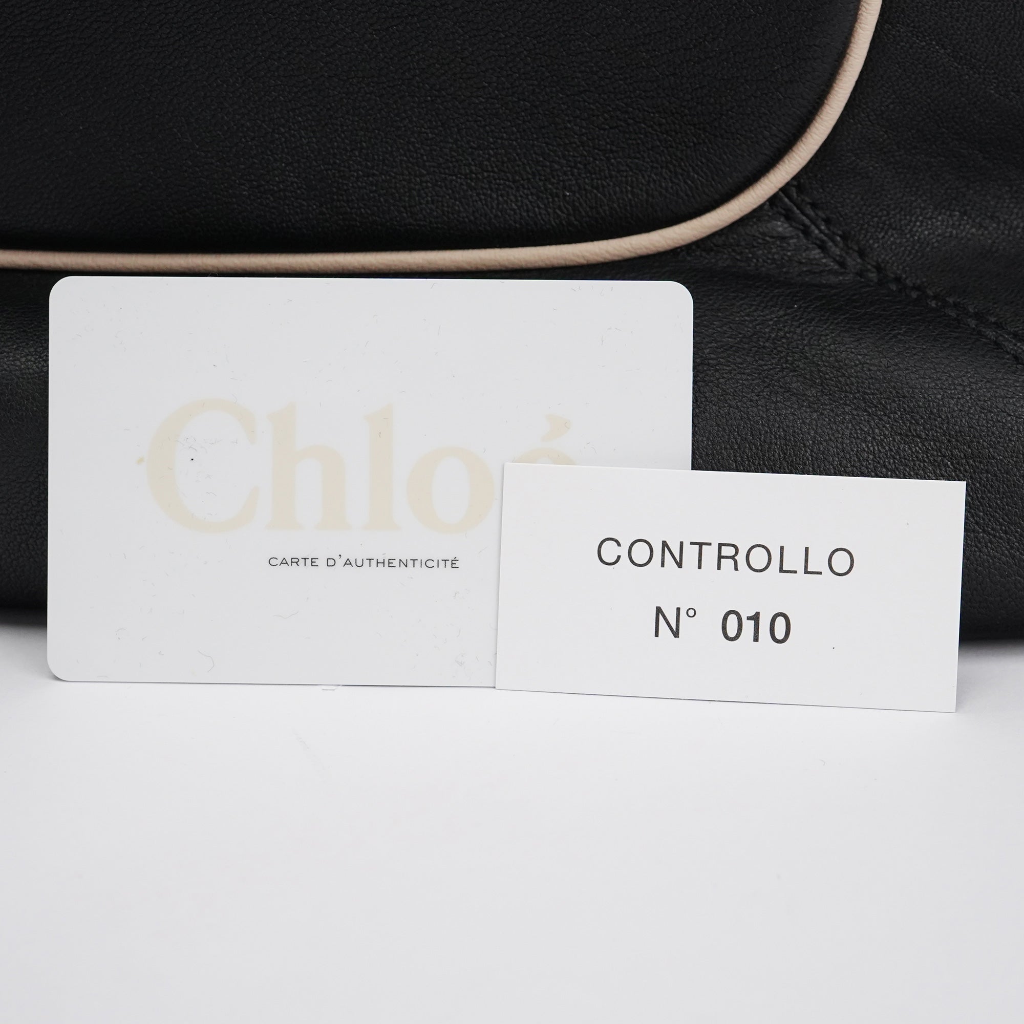 Black Leather Tote Bag