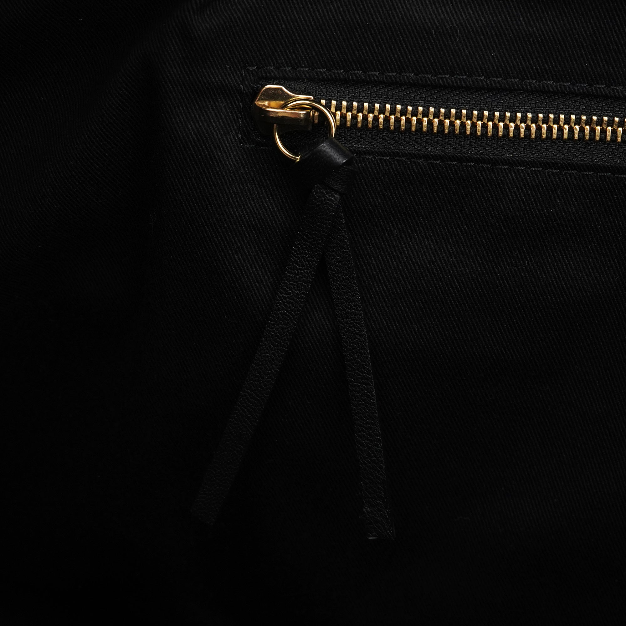 Black Leather Tote Bag
