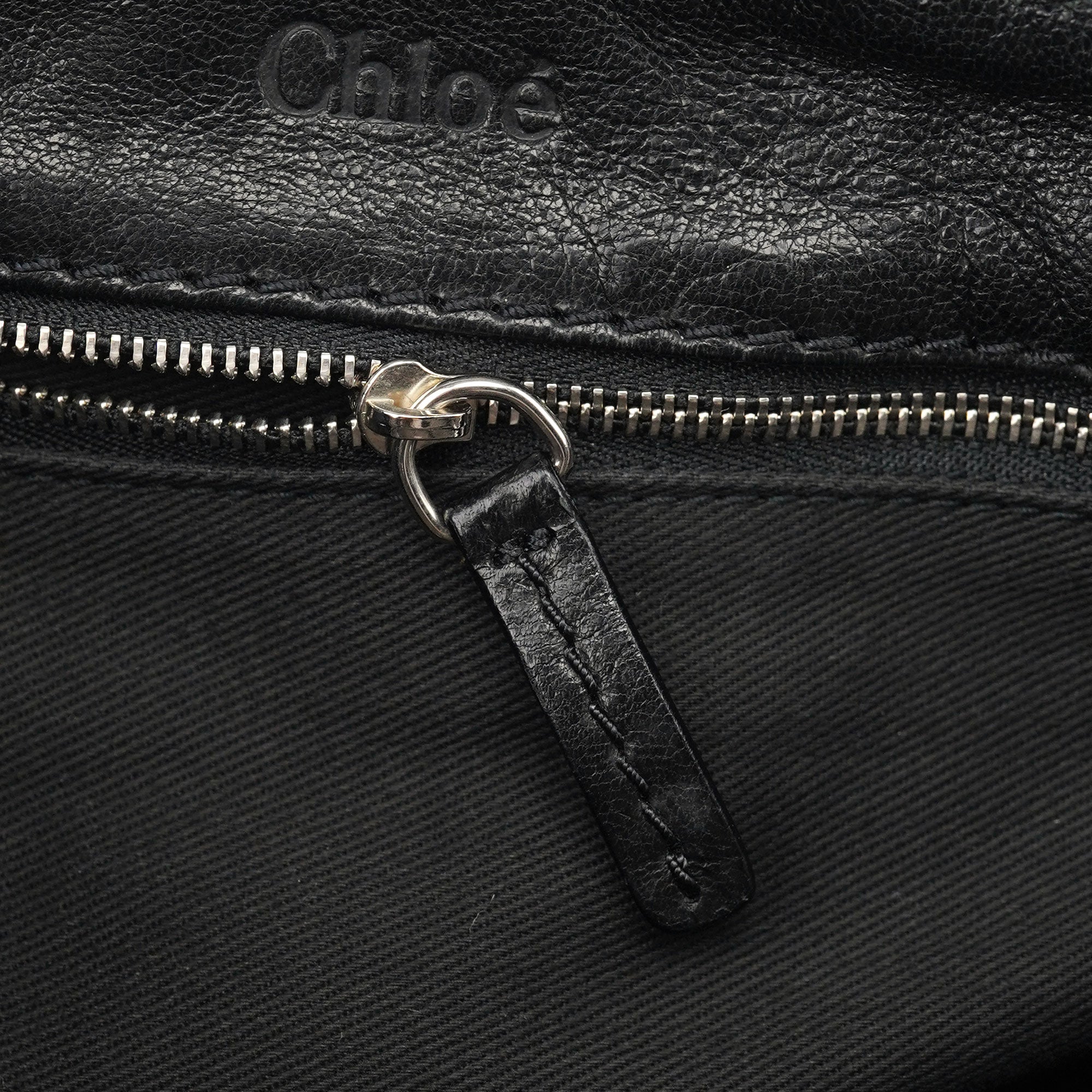 Black Leather Tweed Paddington Shoulder Bag