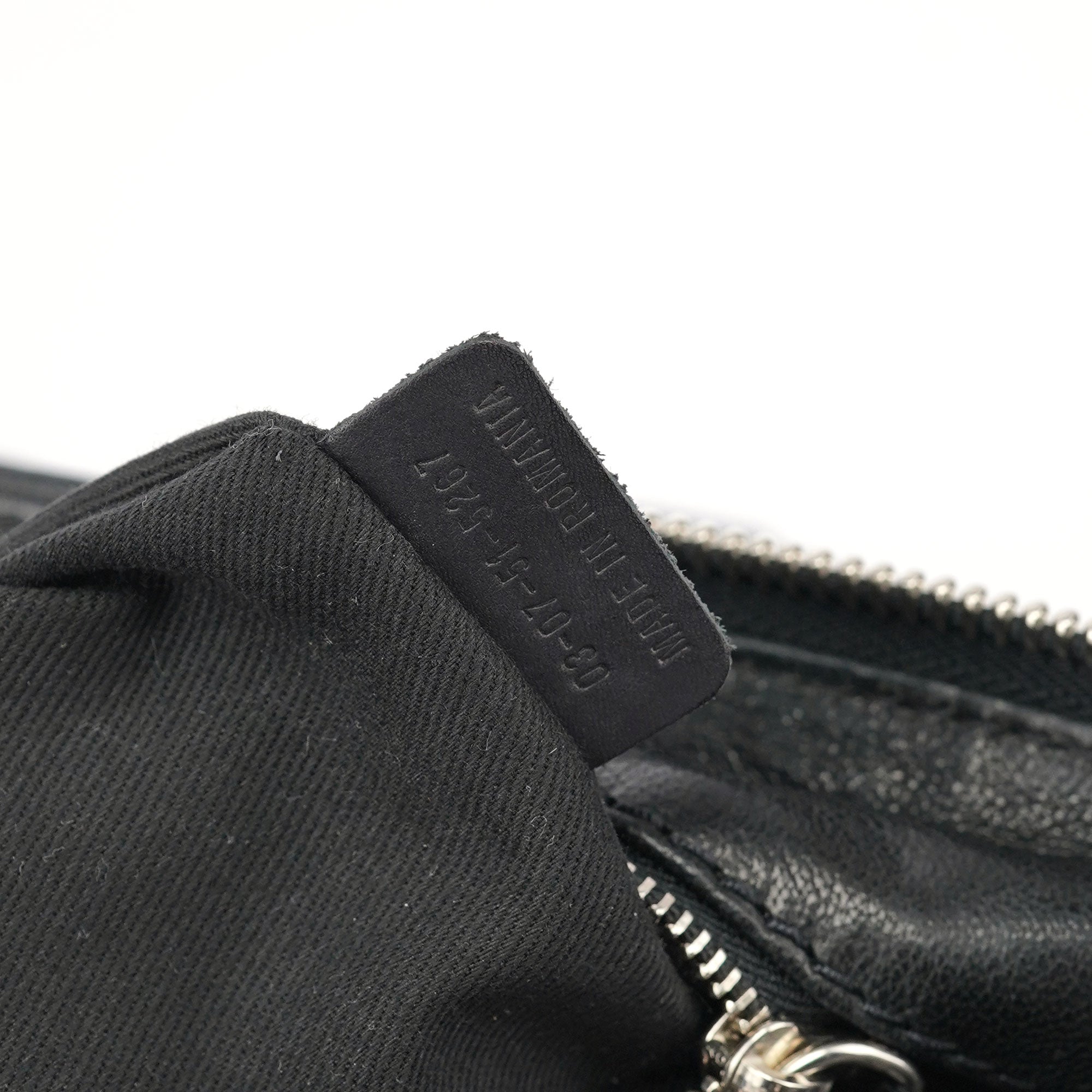 Black Leather Tweed Paddington Shoulder Bag