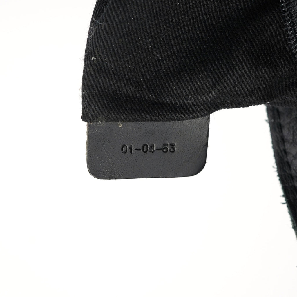 Black Studded Leather Tote Bag