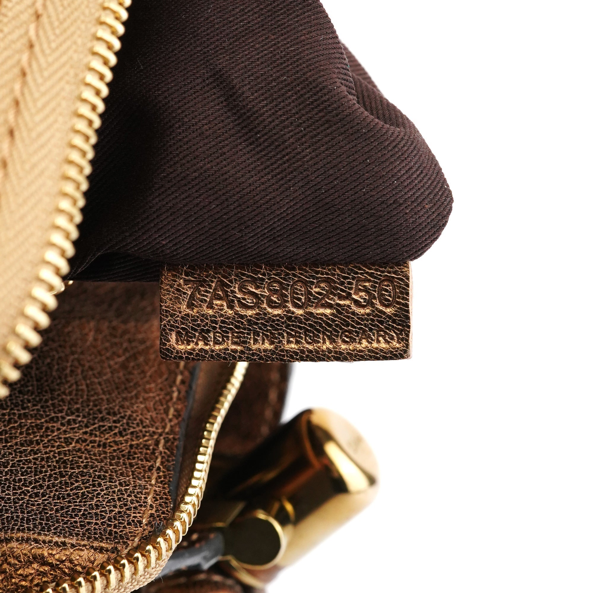 Bronze Leather Heloise Tote Bag