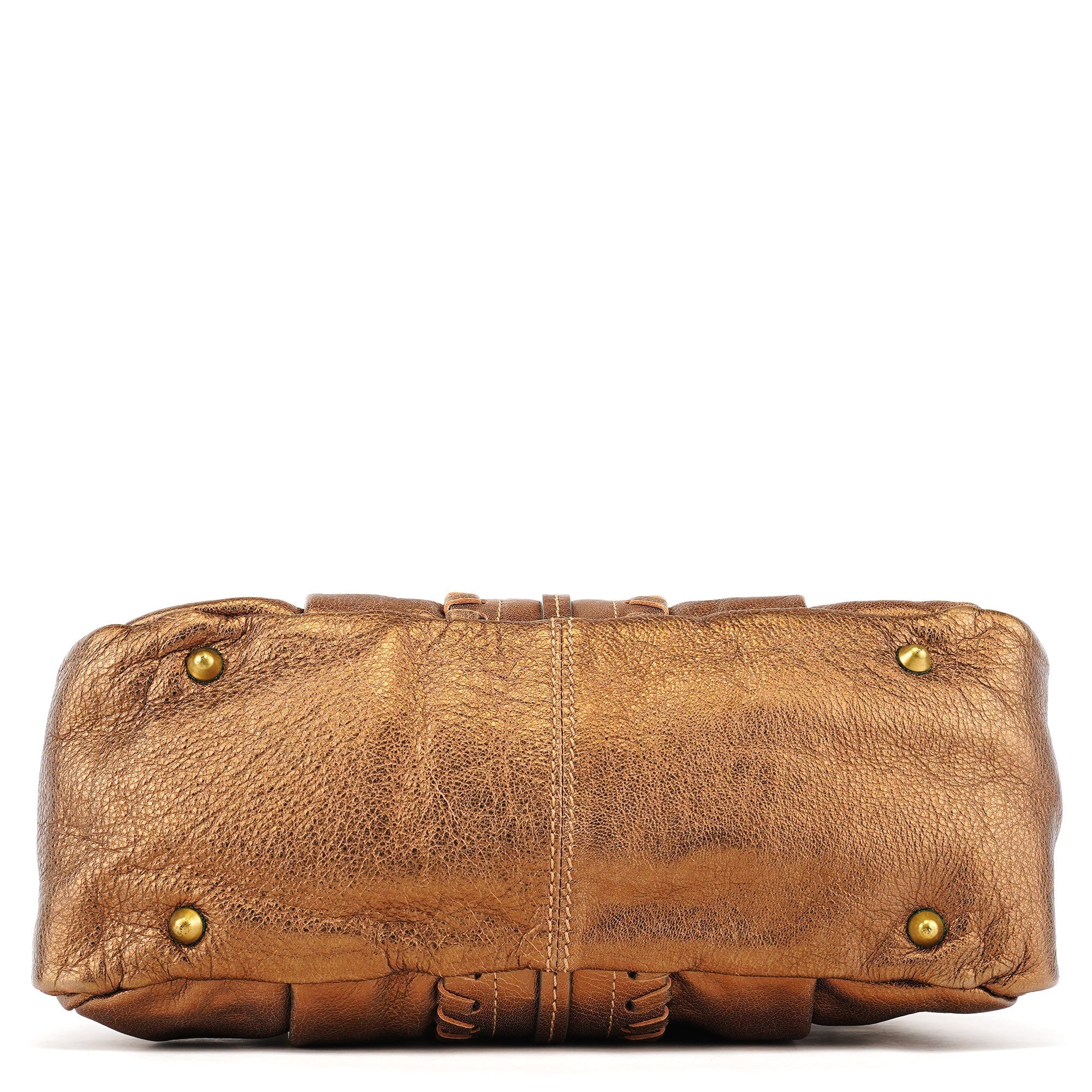 Bronze Leather Heloise Tote Bag