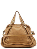 Bronze Leather Paraty 2-Way Shoulder Bag