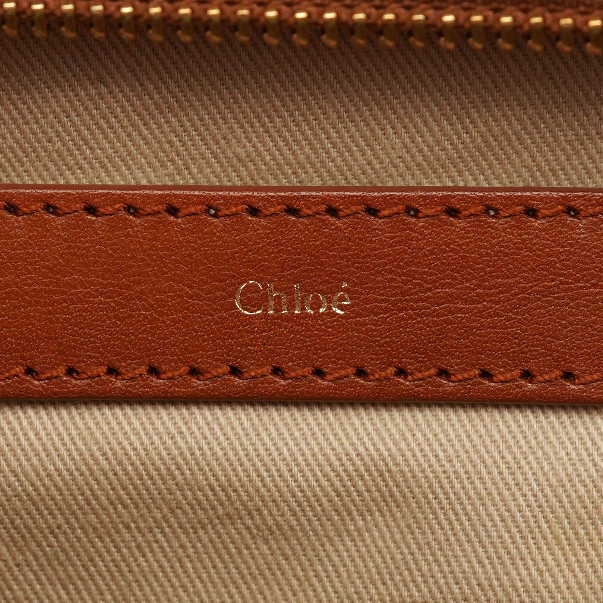 Brown Black Calfskin Leather 2-Way Bag