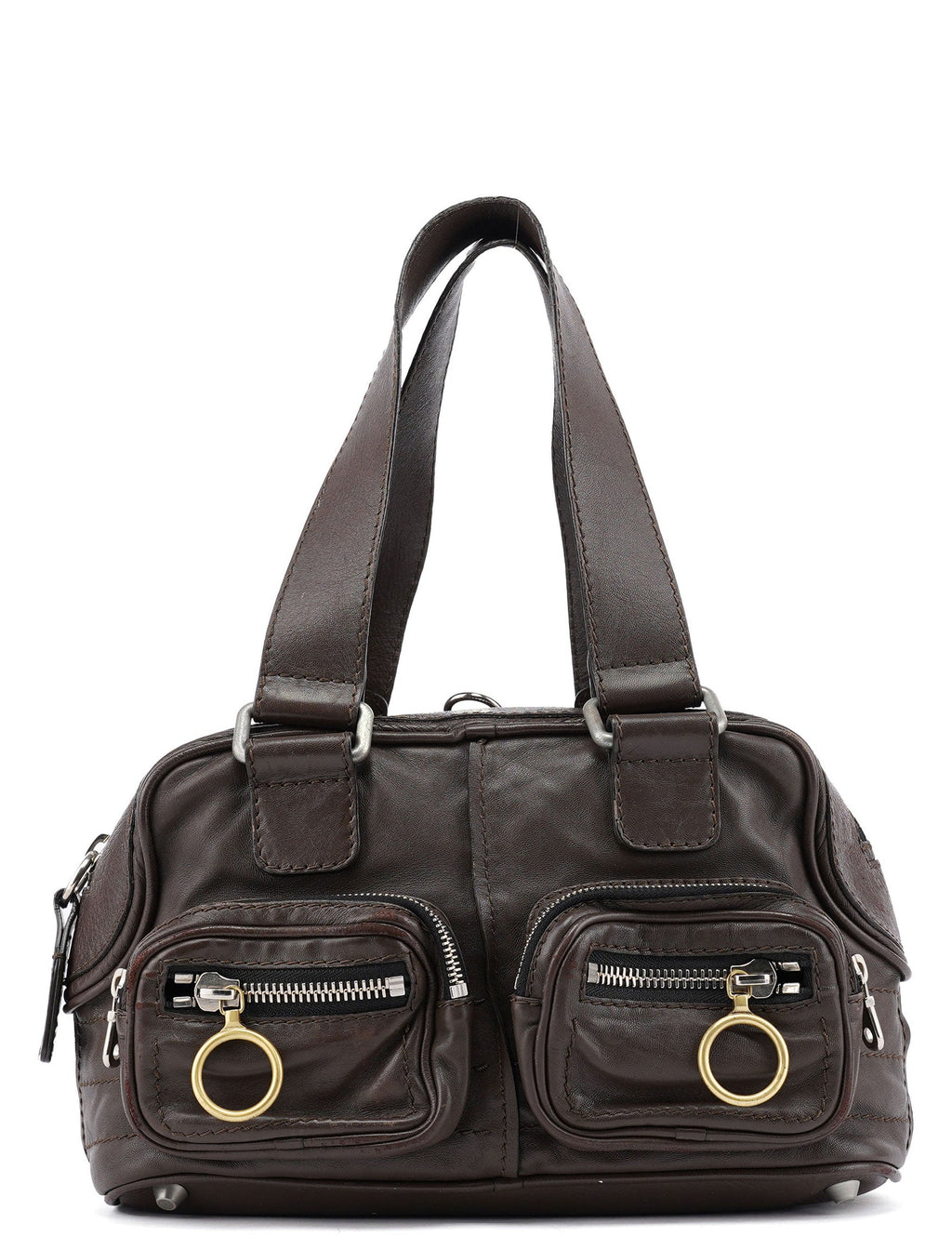 Brown Calfskin Betty Tote Bag