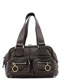 Brown Calfskin Betty Tote Bag
