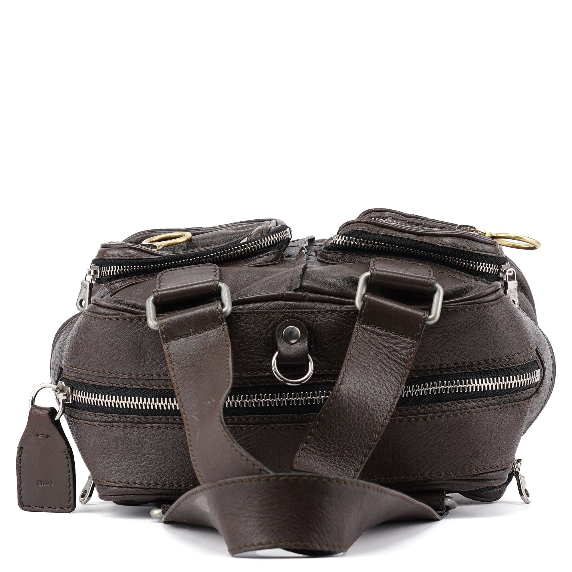 Brown Calfskin Betty Tote Bag