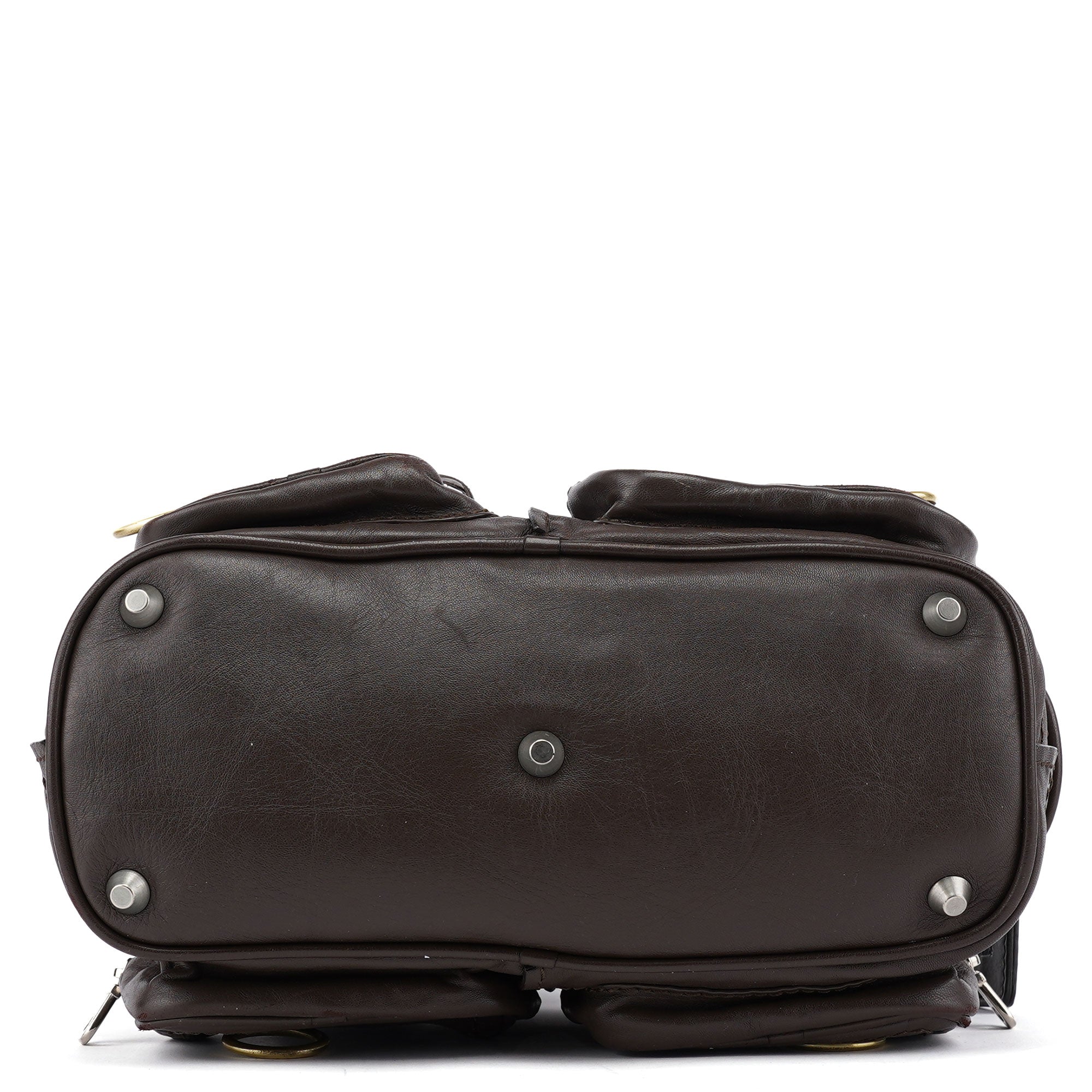 Brown Calfskin Betty Tote Bag
