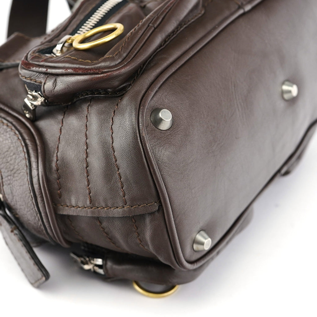 Brown Calfskin Betty Tote Bag