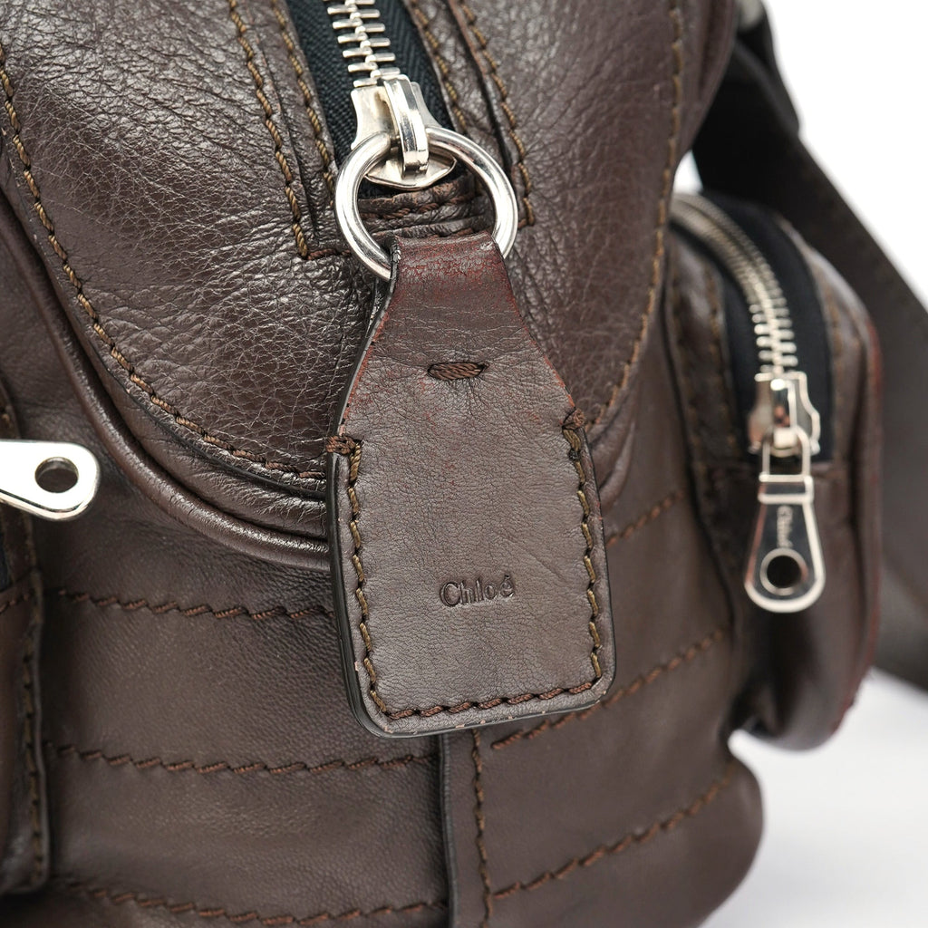 Brown Calfskin Betty Tote Bag
