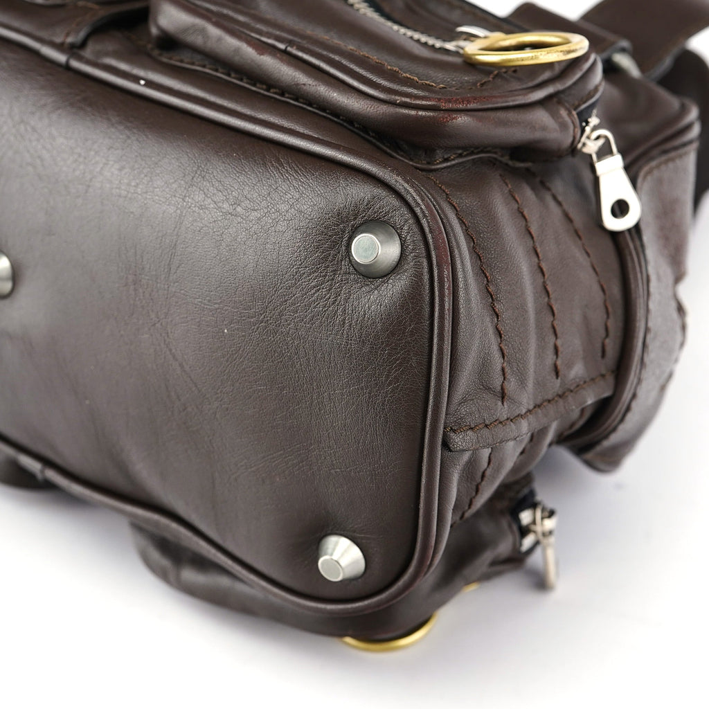 Brown Calfskin Betty Tote Bag