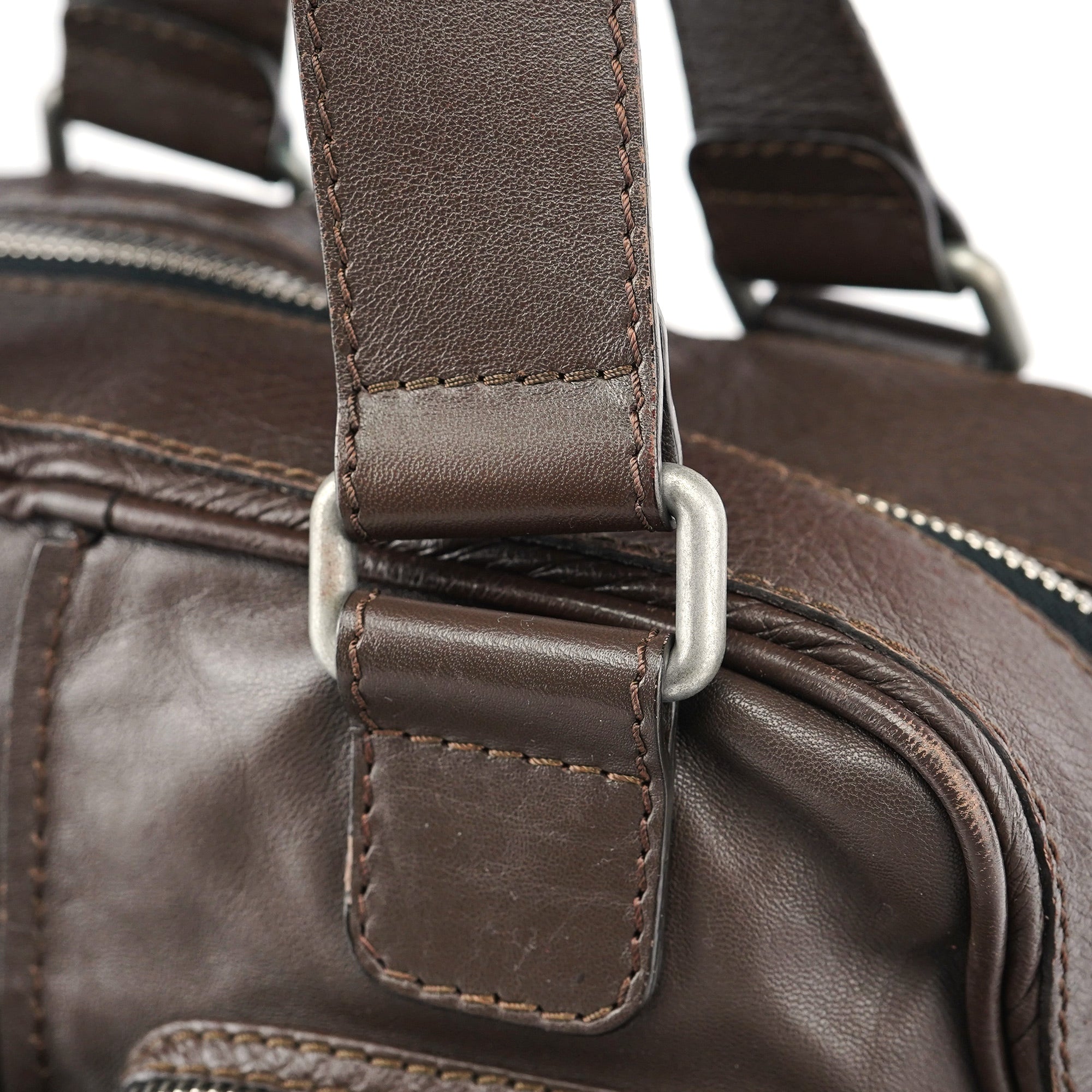 Brown Calfskin Betty Tote Bag