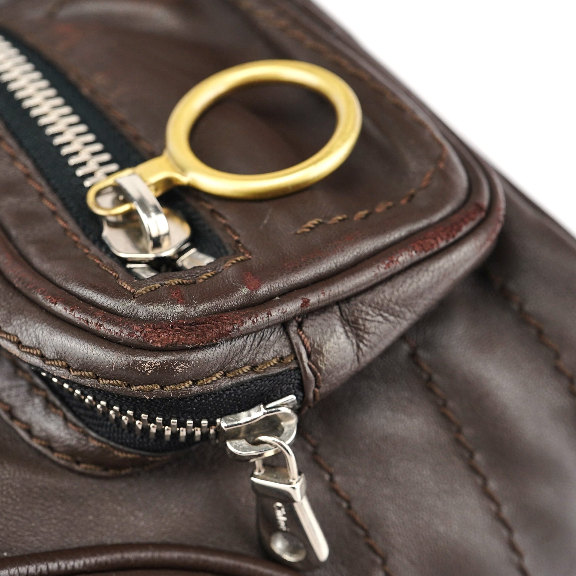 Brown Calfskin Betty Tote Bag