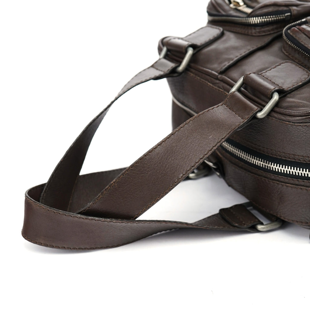 Brown Calfskin Betty Tote Bag
