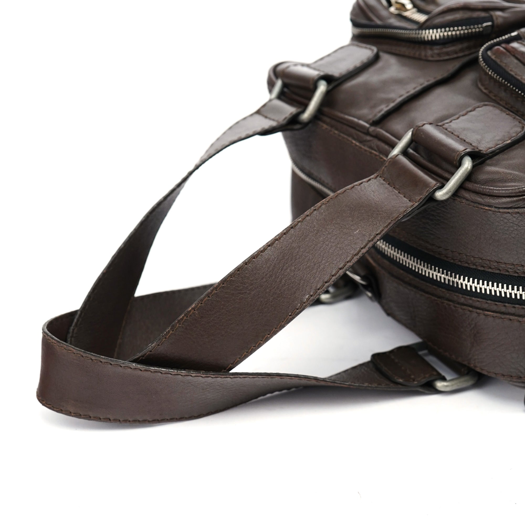 Brown Calfskin Betty Tote Bag