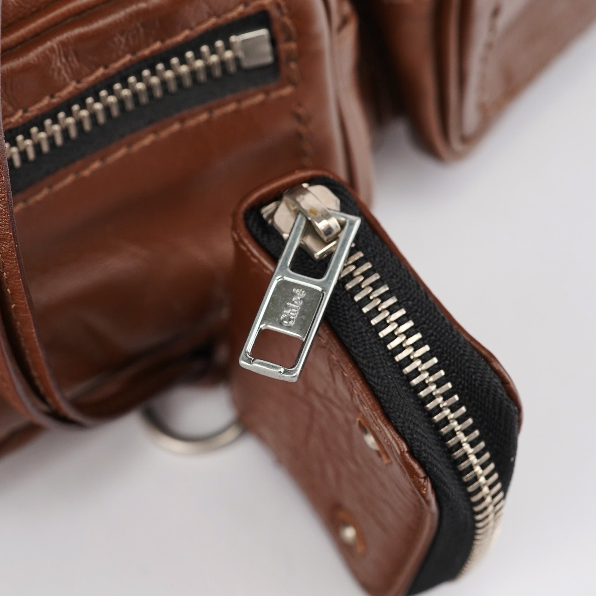 Brown Lambskin Betty Tote Bag
