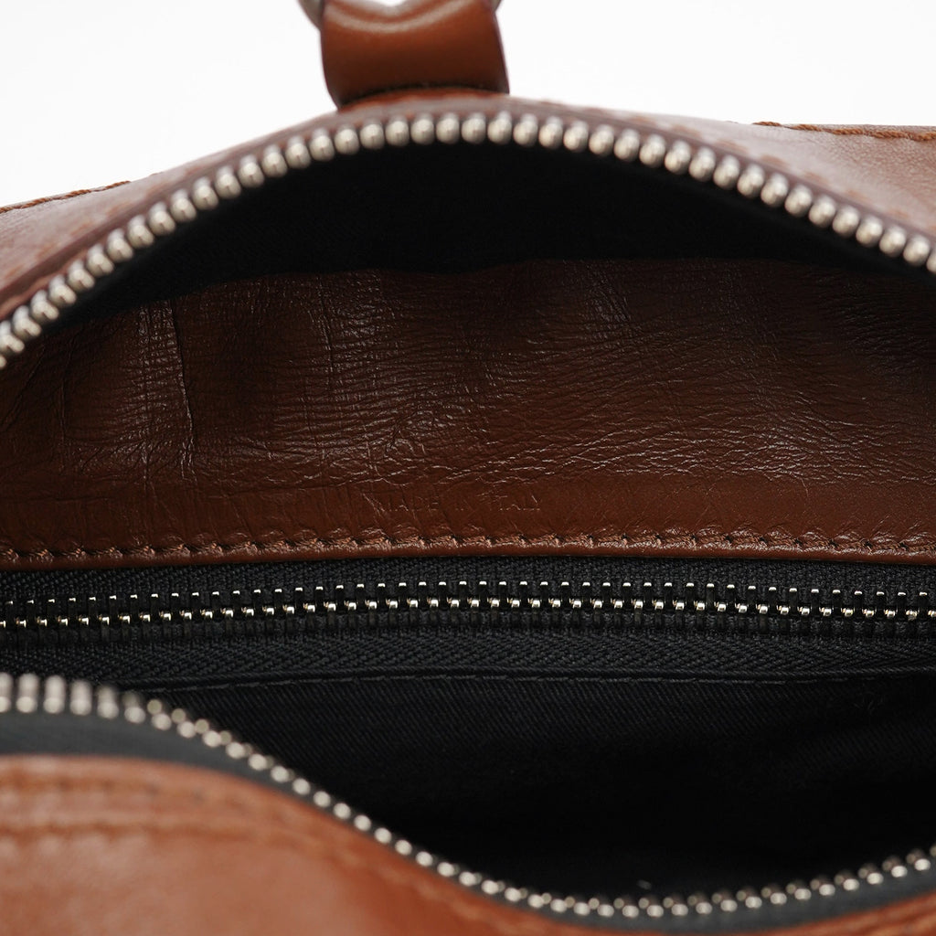 Brown Lambskin Betty Tote Bag