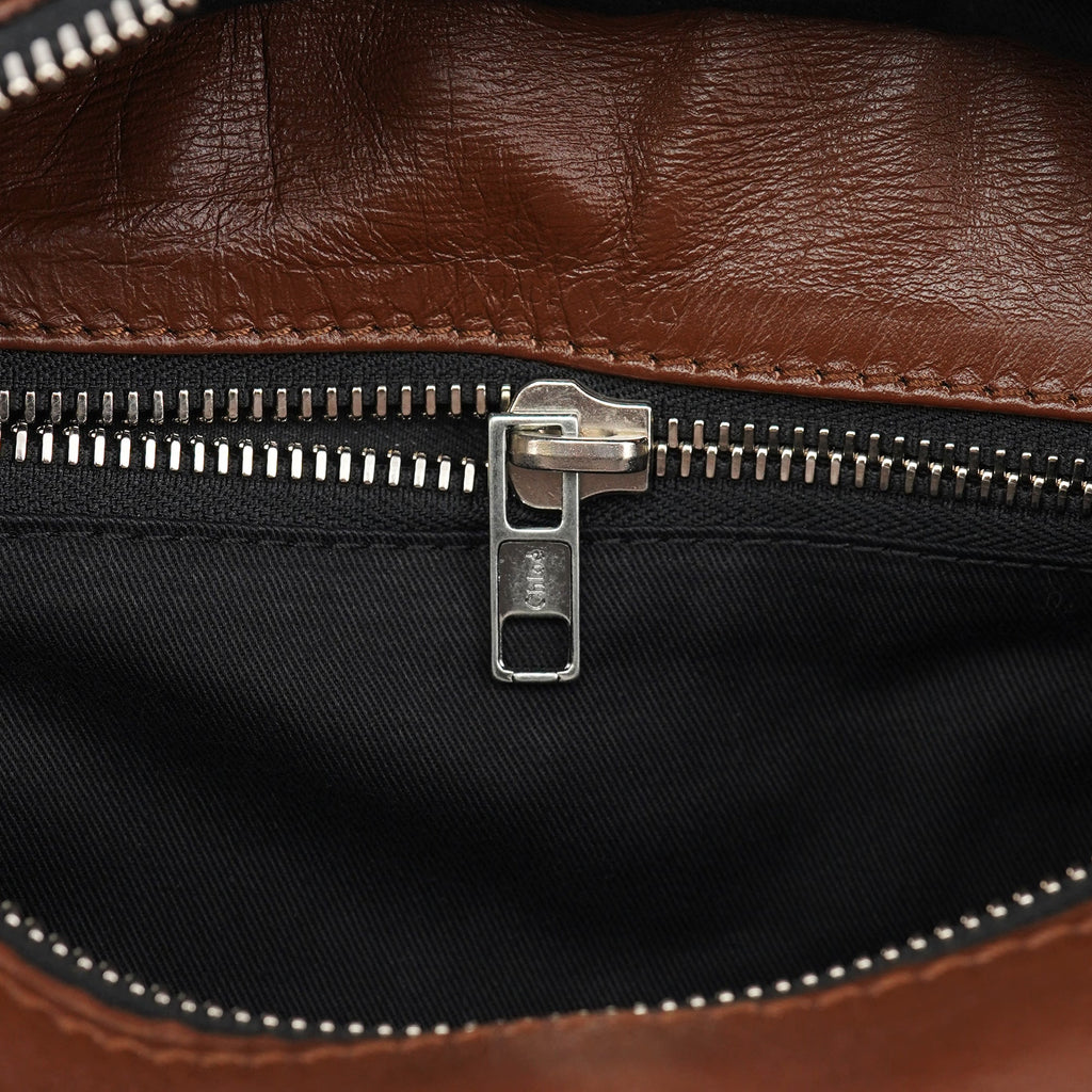 Brown Lambskin Betty Tote Bag