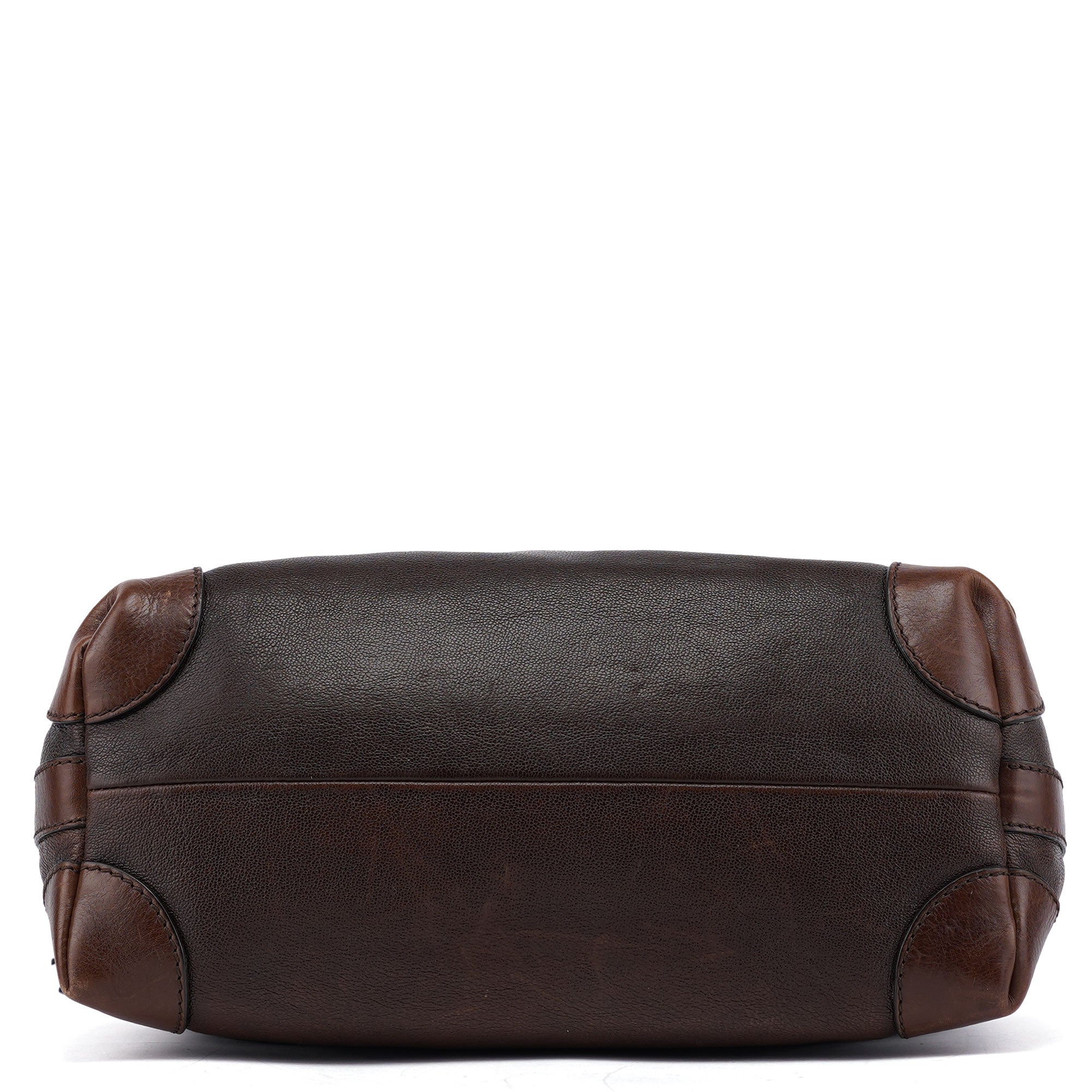 Brown Lambskin Kerala Shoulder Bag