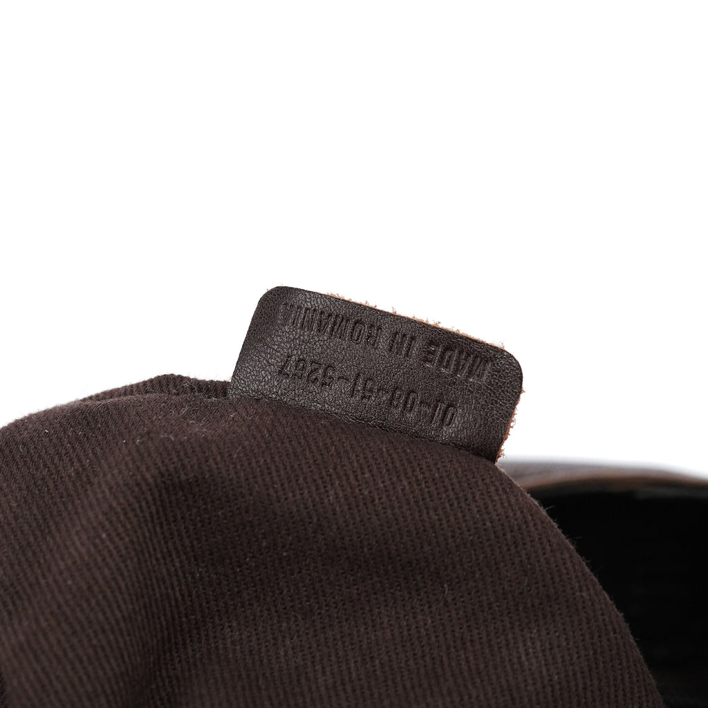 Brown Lambskin Kerala Shoulder Bag