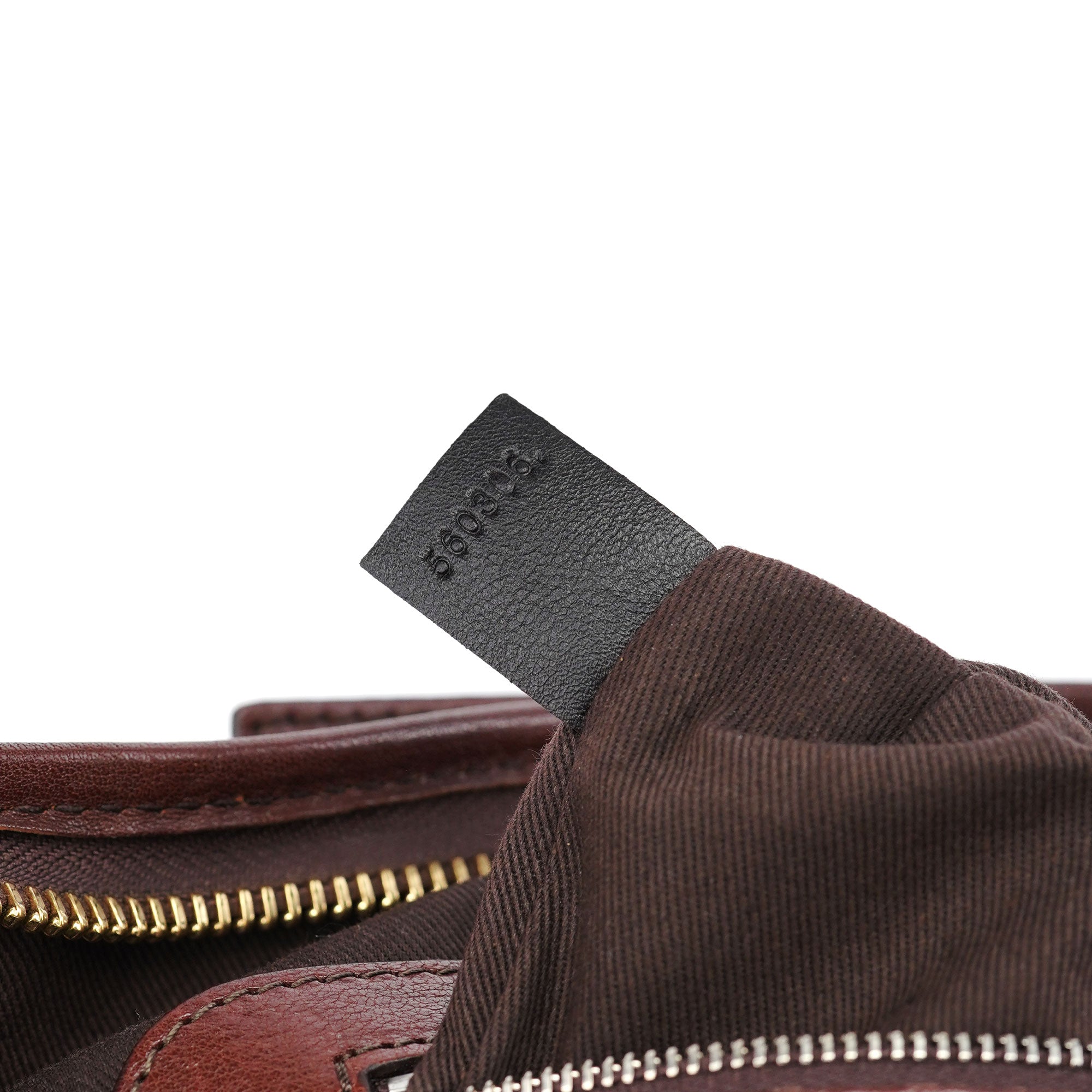 Brown Lambskin Leather Tote Bag