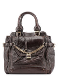 Brown Lambskin Paddington Tote Bag