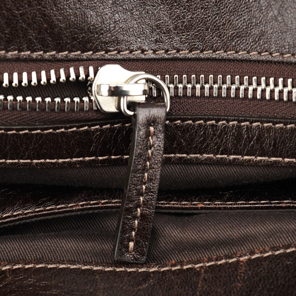 Brown Lambskin Paddington Tote Bag