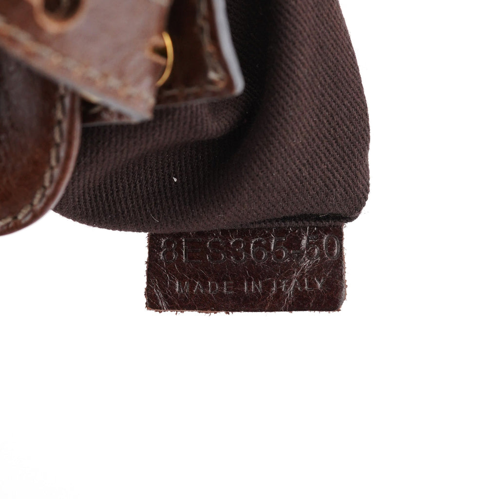 Brown Leather Bay 2-Way Bag