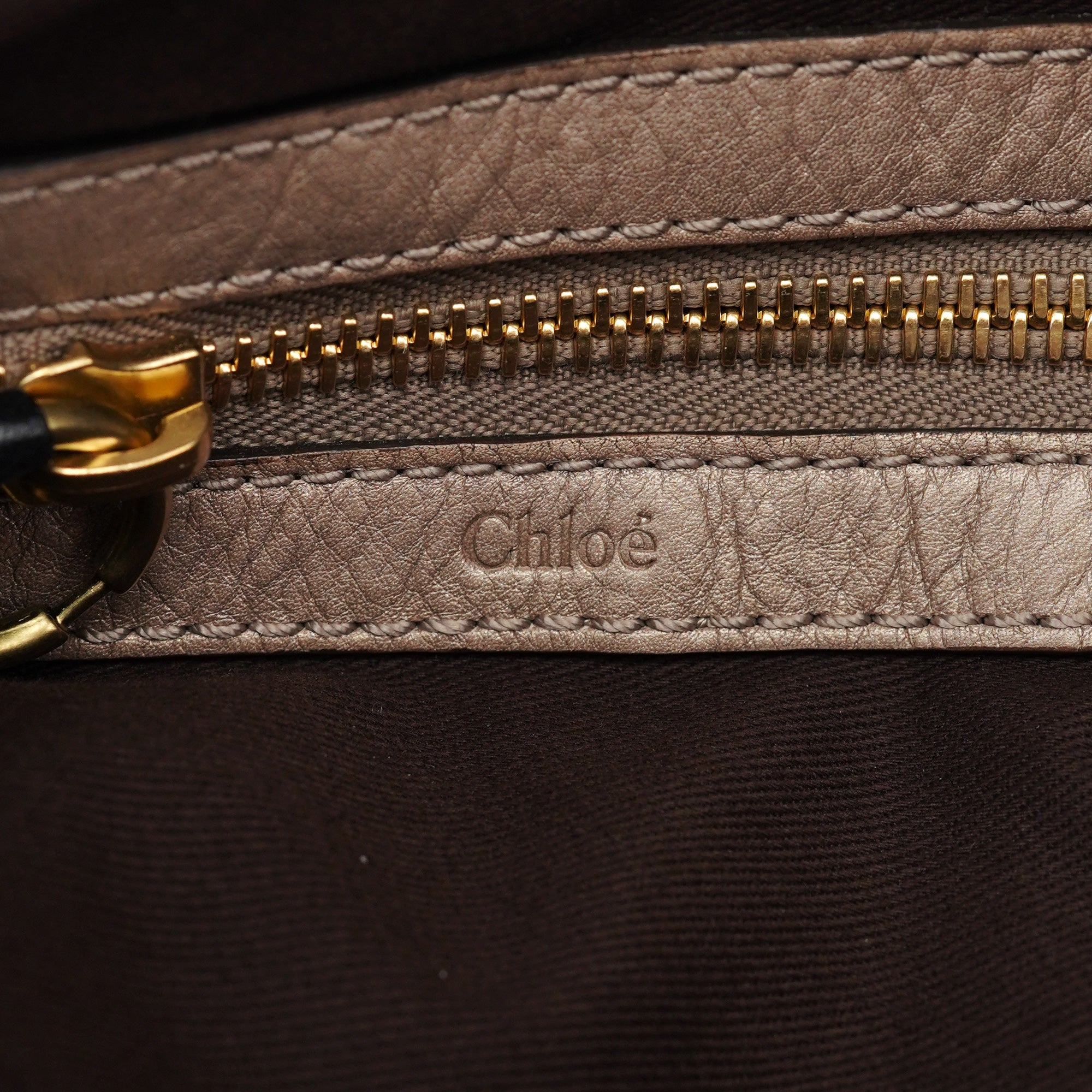 Brown Leather Bay 2-Way Bag