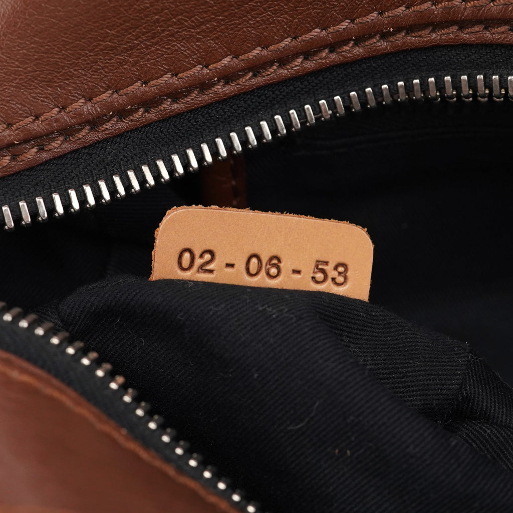 Brown Leather Betty Tote Bag