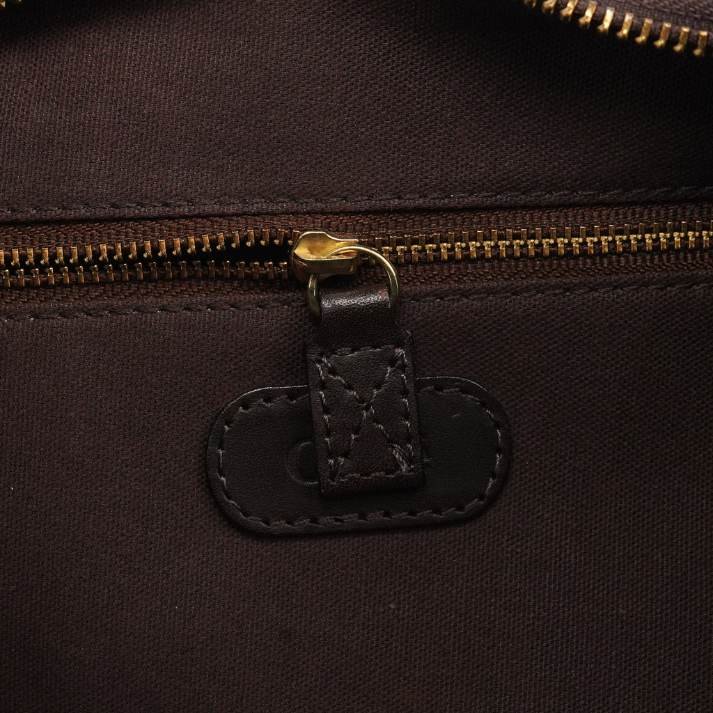 Brown Leather C Shoulder Bag