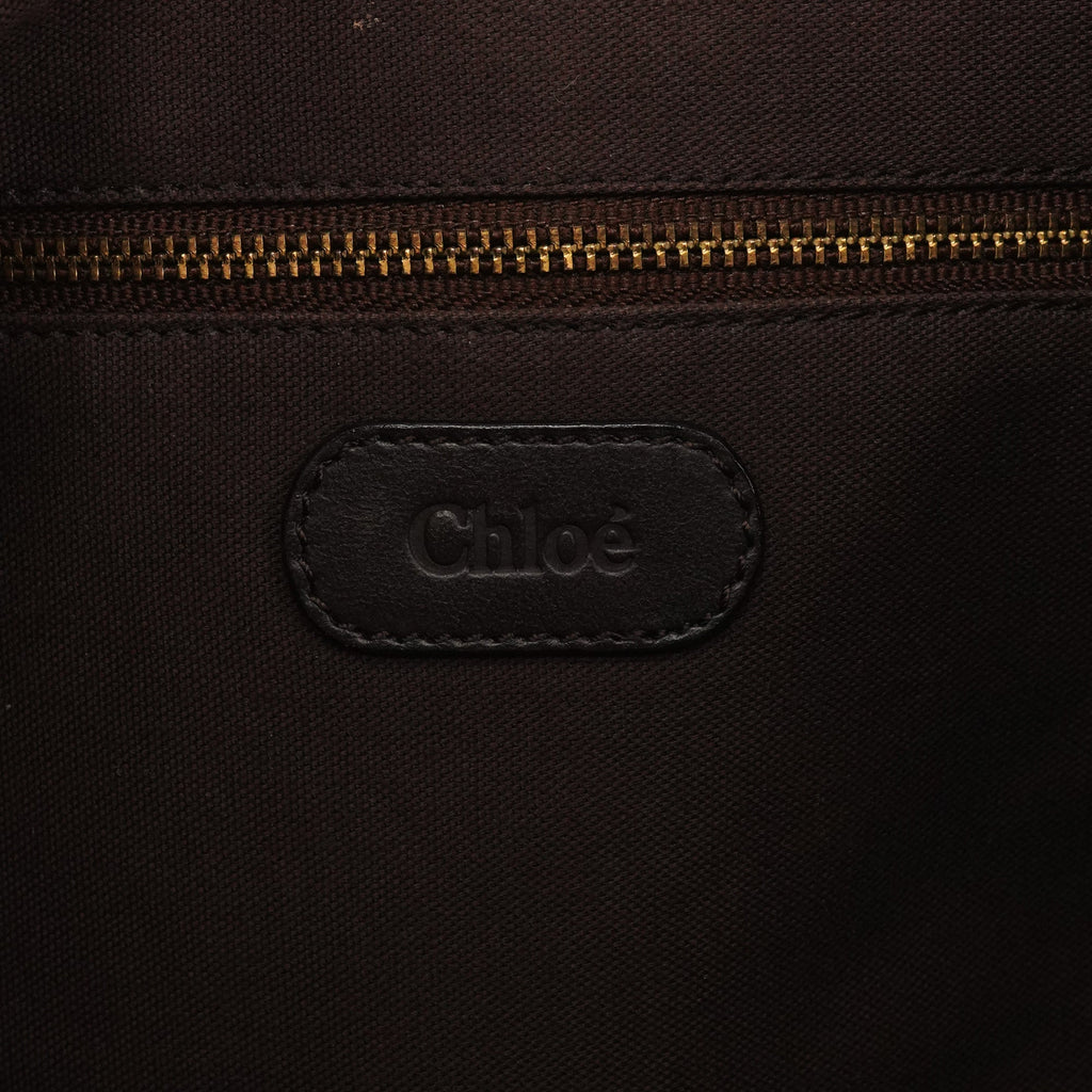 Brown Leather C Shoulder Bag
