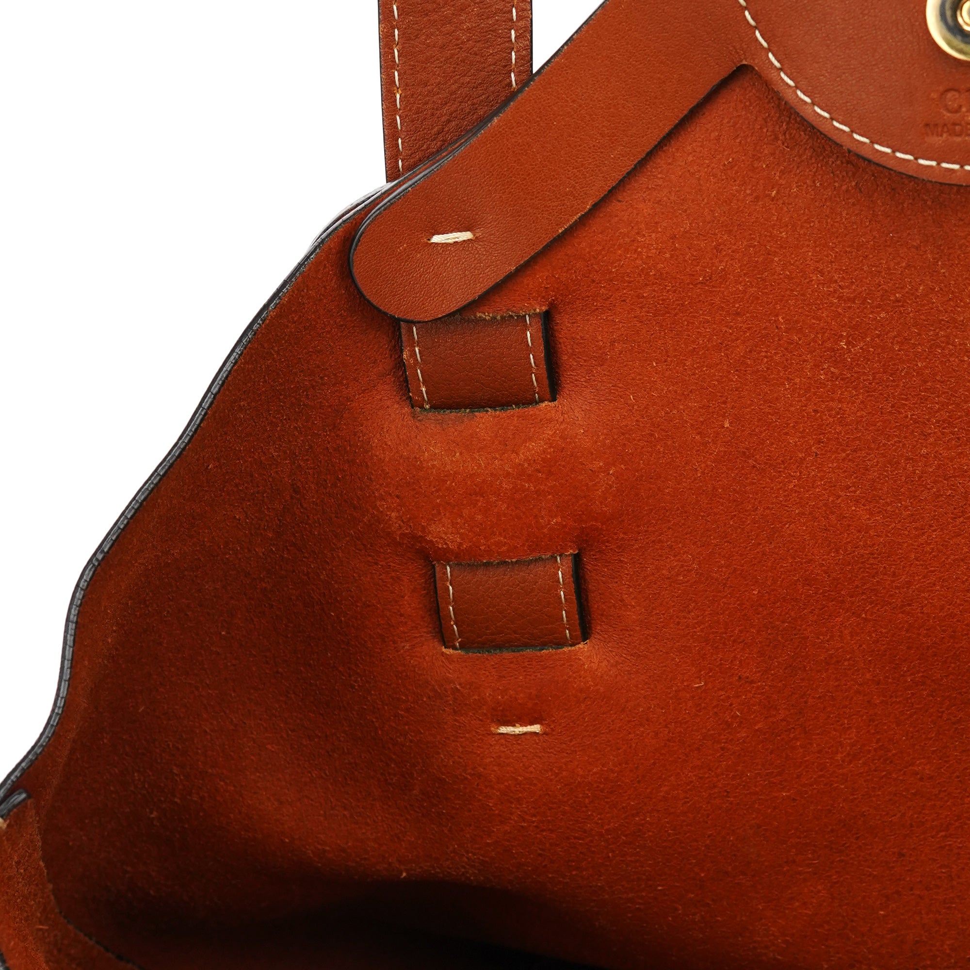 Brown Leather Darryl Tote Bag