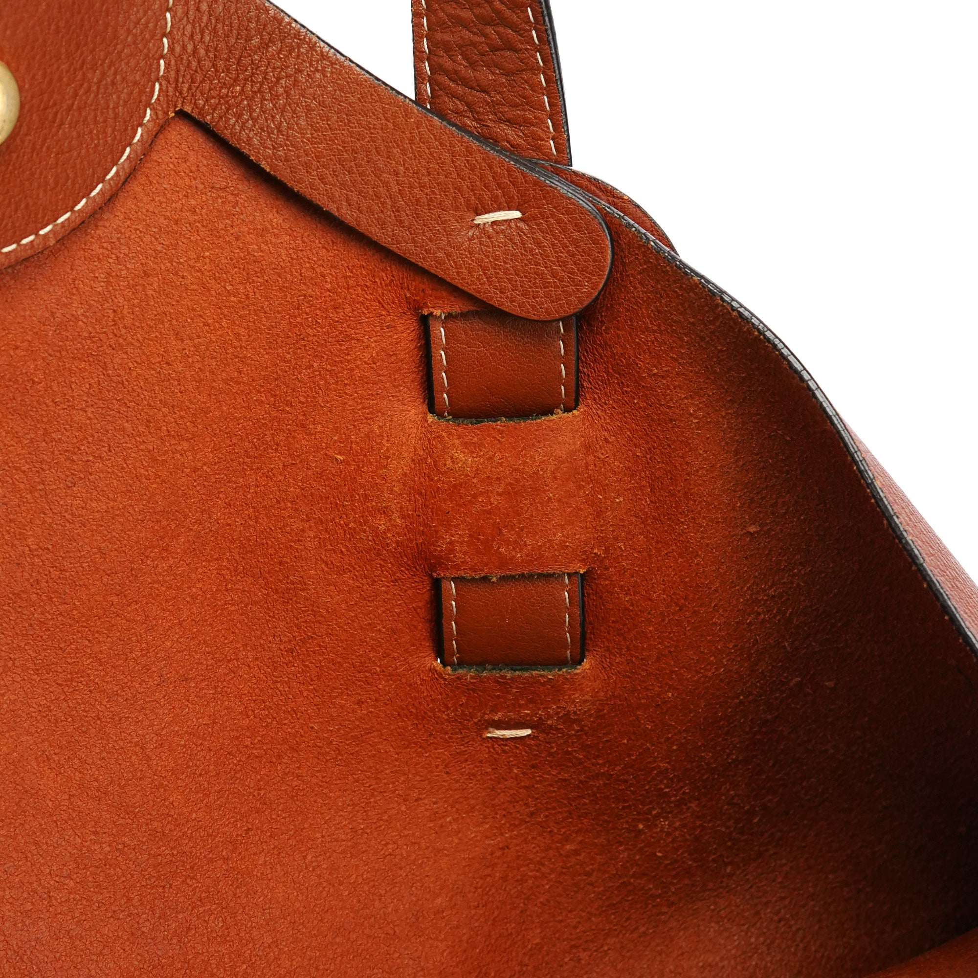 Brown Leather Darryl Tote Bag