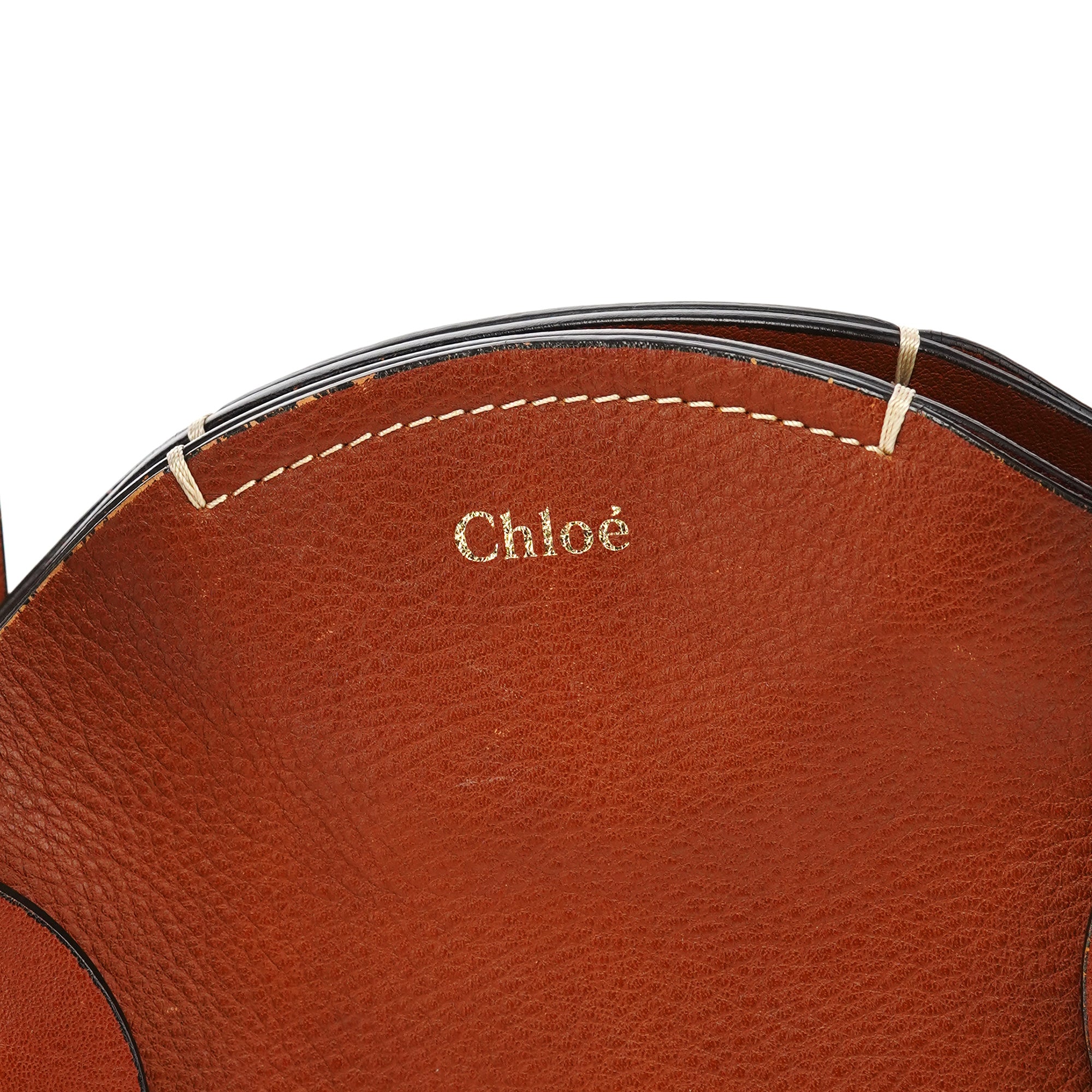 Brown Leather Darryl Tote Bag