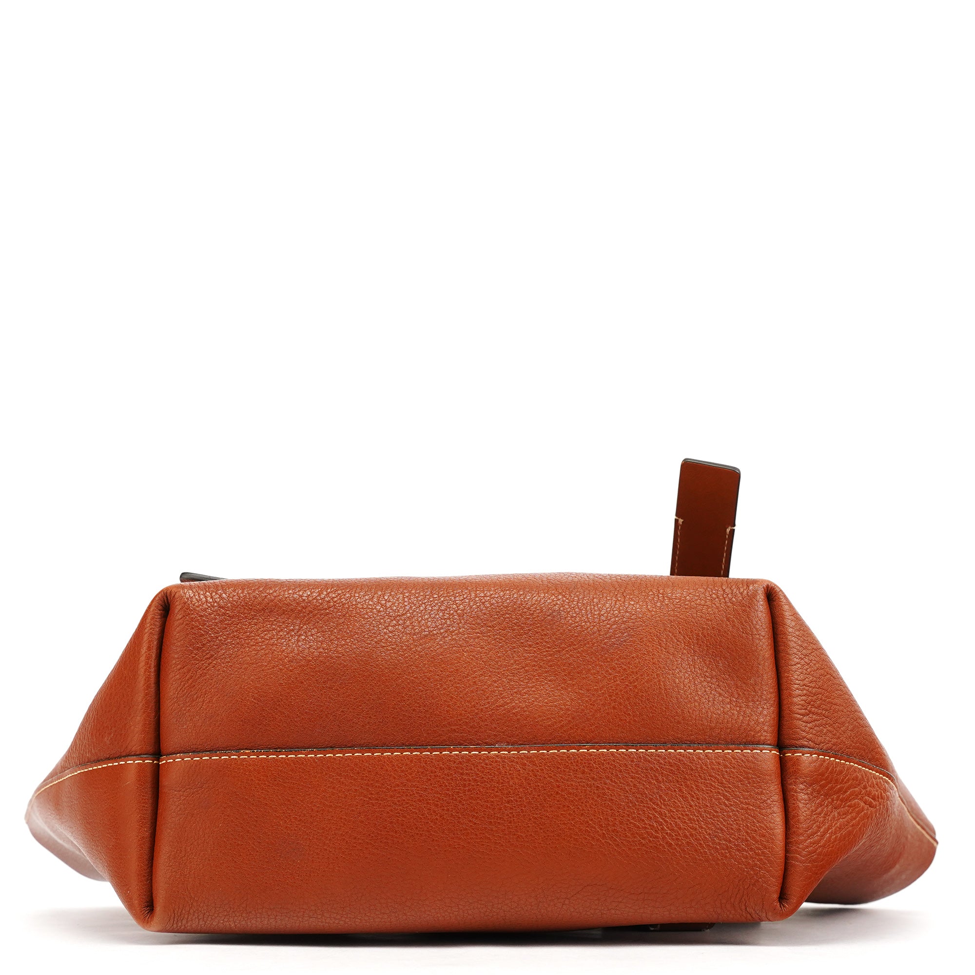 Brown Leather Darryl Tote Bag