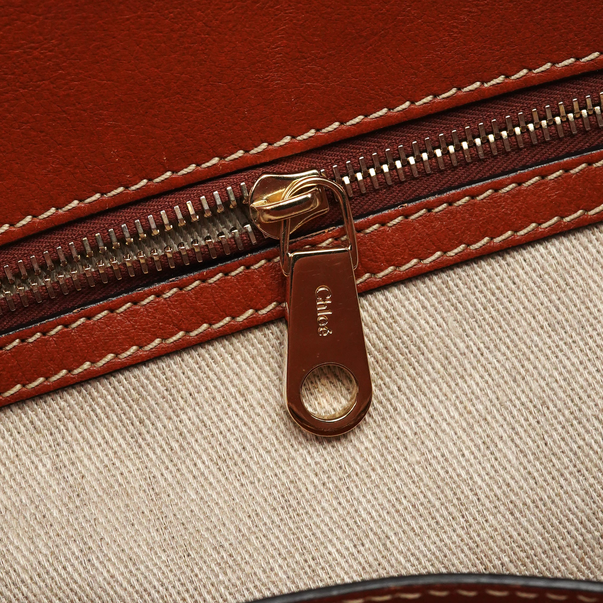 Brown Leather Edith Tote Bag
