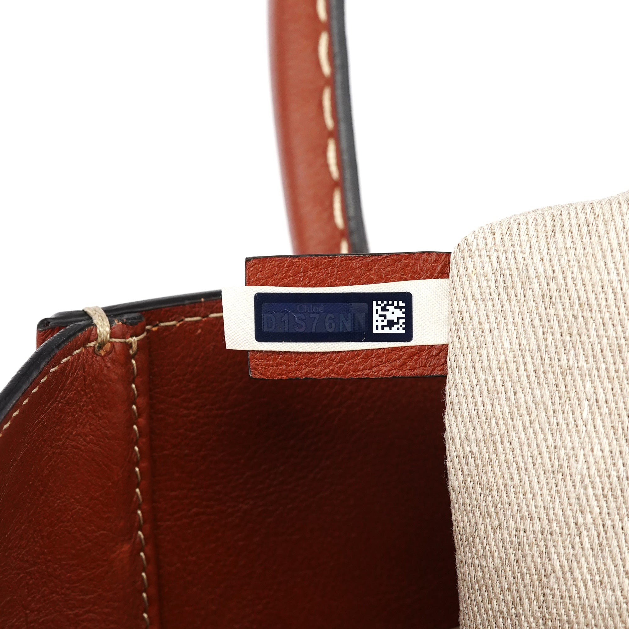 Brown Leather Edith Tote Bag