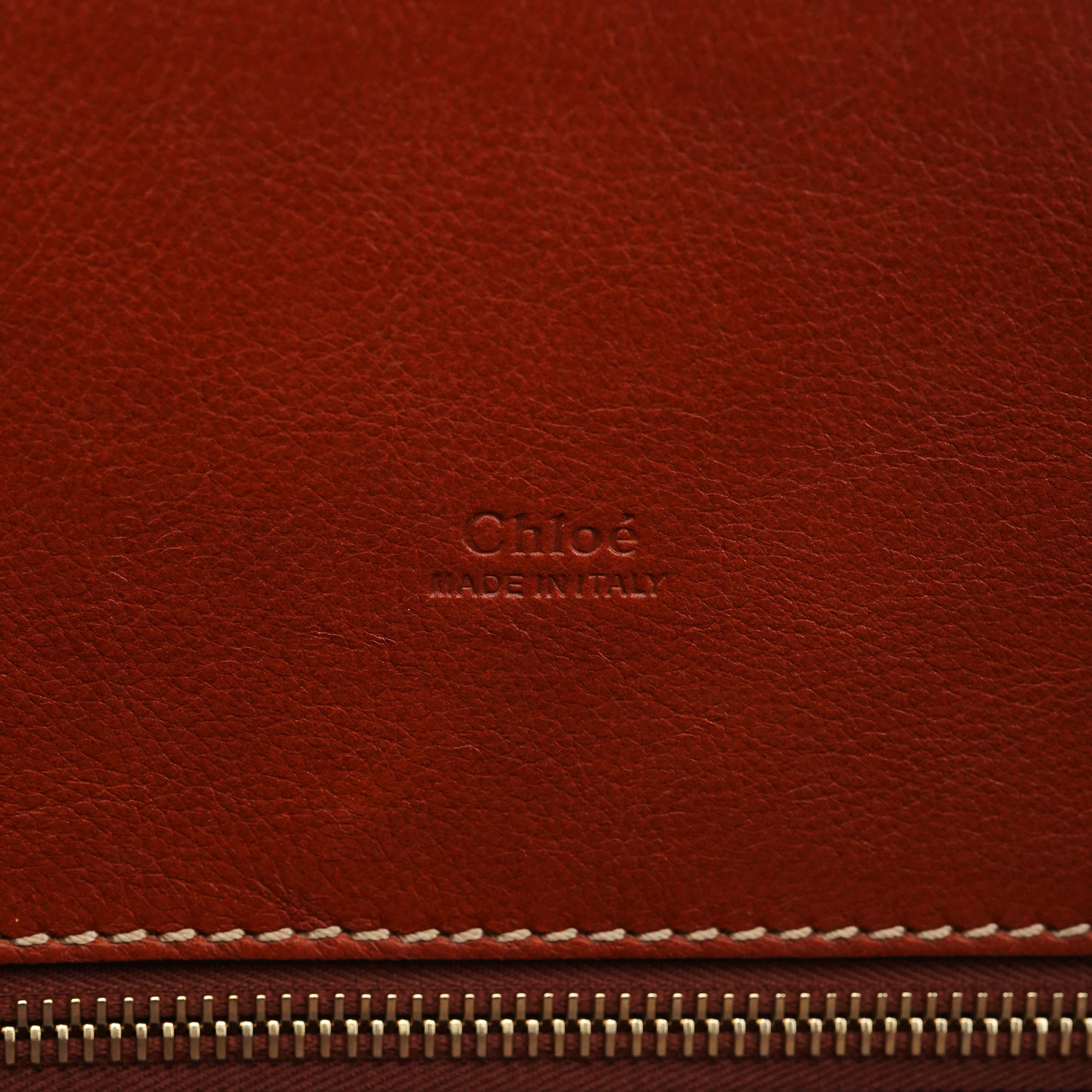 Brown Leather Edith Tote Bag